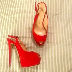 Giuseppe Zanotti 36.5 Red Pumps